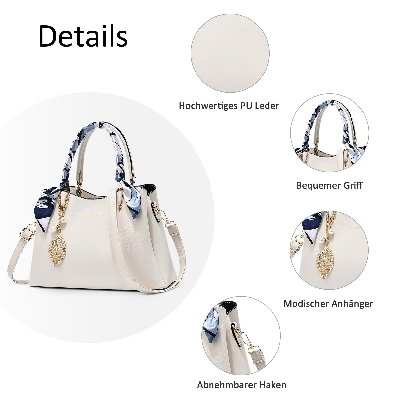 Сумка FOLOVEYA Женская Белая, фото №4