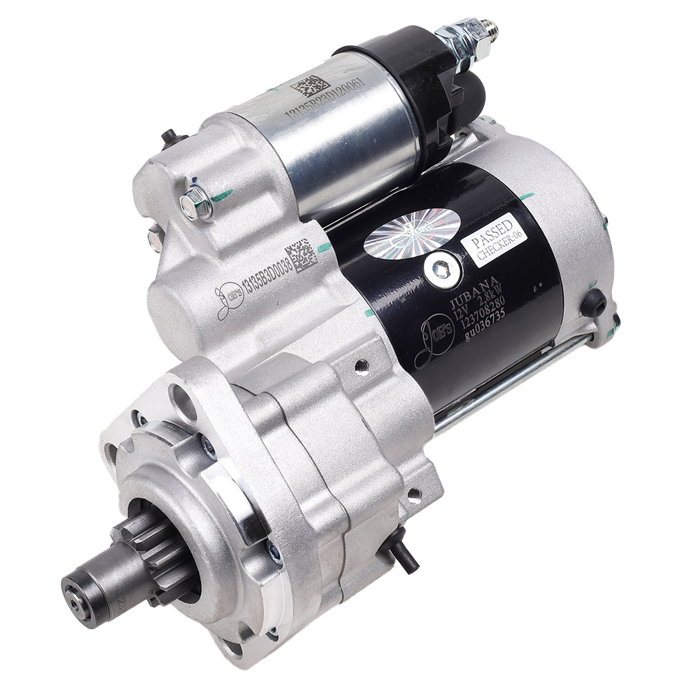 Стартер 12В 2,8 кВт ДТ-20, ХТЗ редукторный пр-во Юбана 123708280, фото №1 Стартер 12В 2,8 кВт ДТ-20, ХТЗ редукторный пр-во Юбана 123708280, фото №1