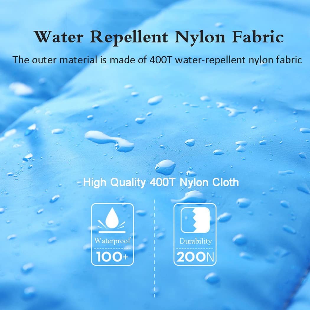 Спальний мішок MYVVKIA Зимовий Дорослий Подвійний Водонепроникний Фіолетовий, фото №3