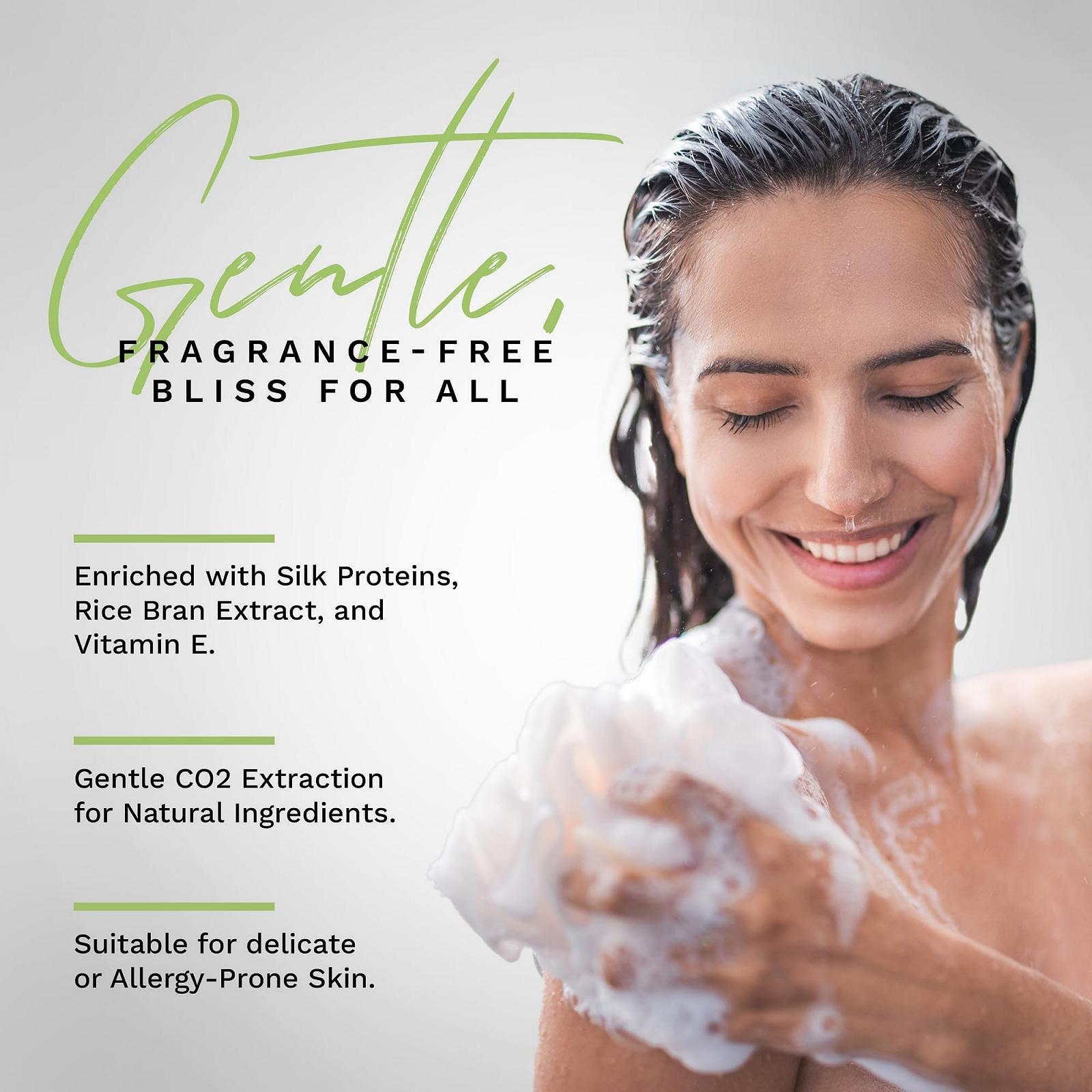 Органічний гель для душу mysalifree для чутливої шкіри з олією рисових зародків 200 мл 100% органічний, фото №4 Органічний гель для душу mysalifree для чутливої шкіри з олією рисових зародків 200 мл 100% органічний, фото №4