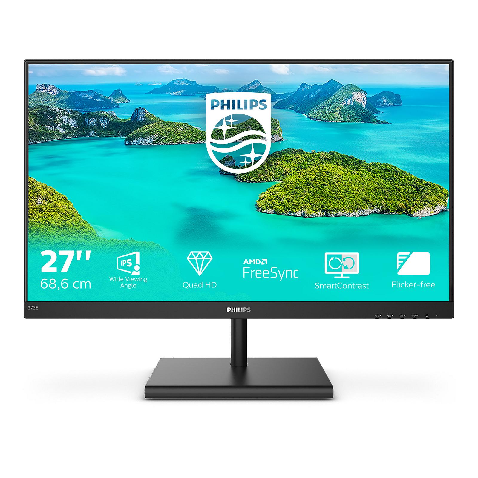 Монітор 27" Philips 275E1S 2K IPS 75 Гц, фото №1 Монітор 27" Philips 275E1S 2K IPS 75 Гц, фото №1