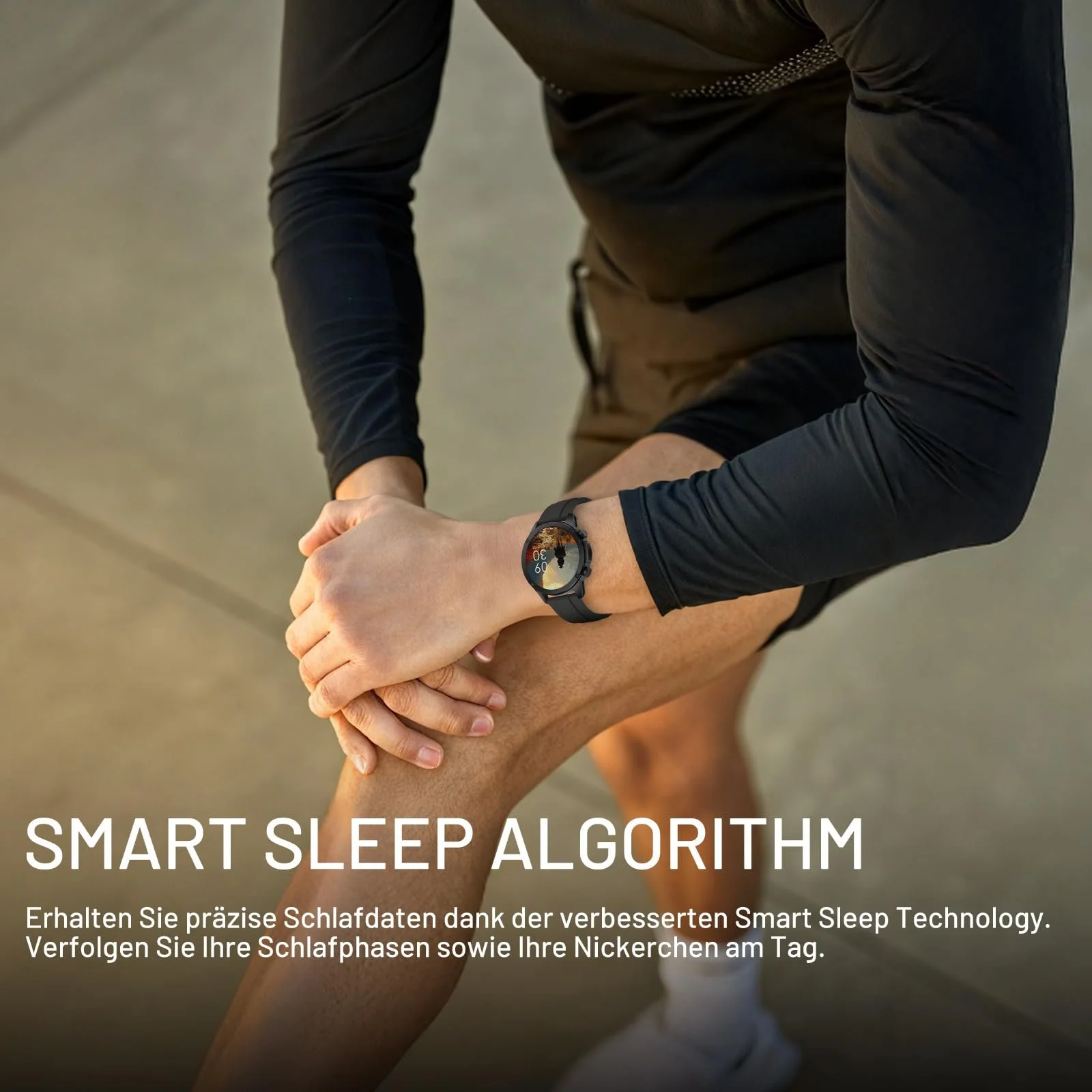 Смартгодинник Military Чоловічий, 1.43-дюймовий AMOLED-дисплей, фото №5