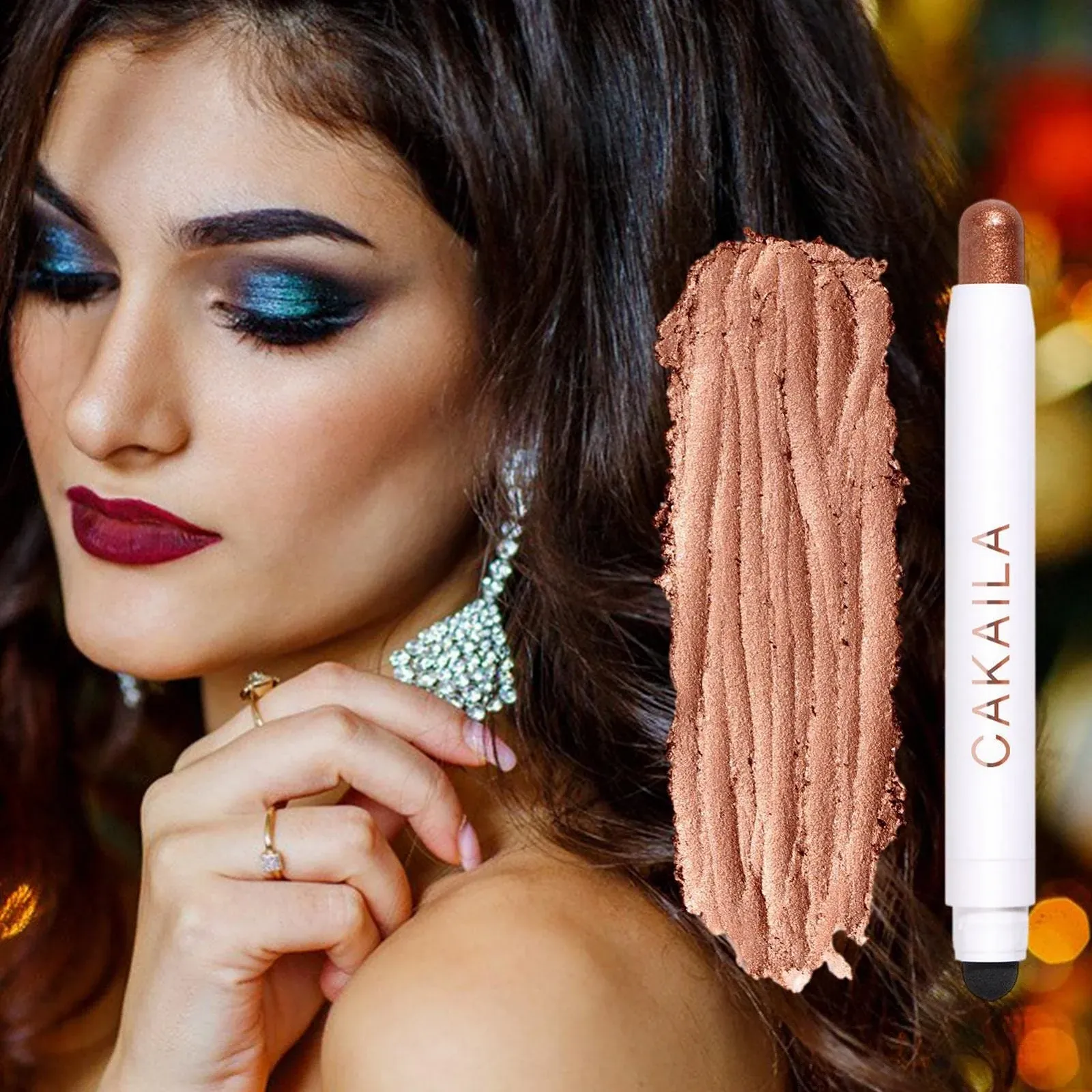 Тени-карандаш Limitoll с матовым перламутровым эффектом и двумя концами, фото №2