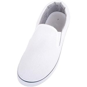 Легке літнє парусинове взуття ABSOLUTE FOOTWEAR з подвійною вставкою для чоловіків - Фото 1