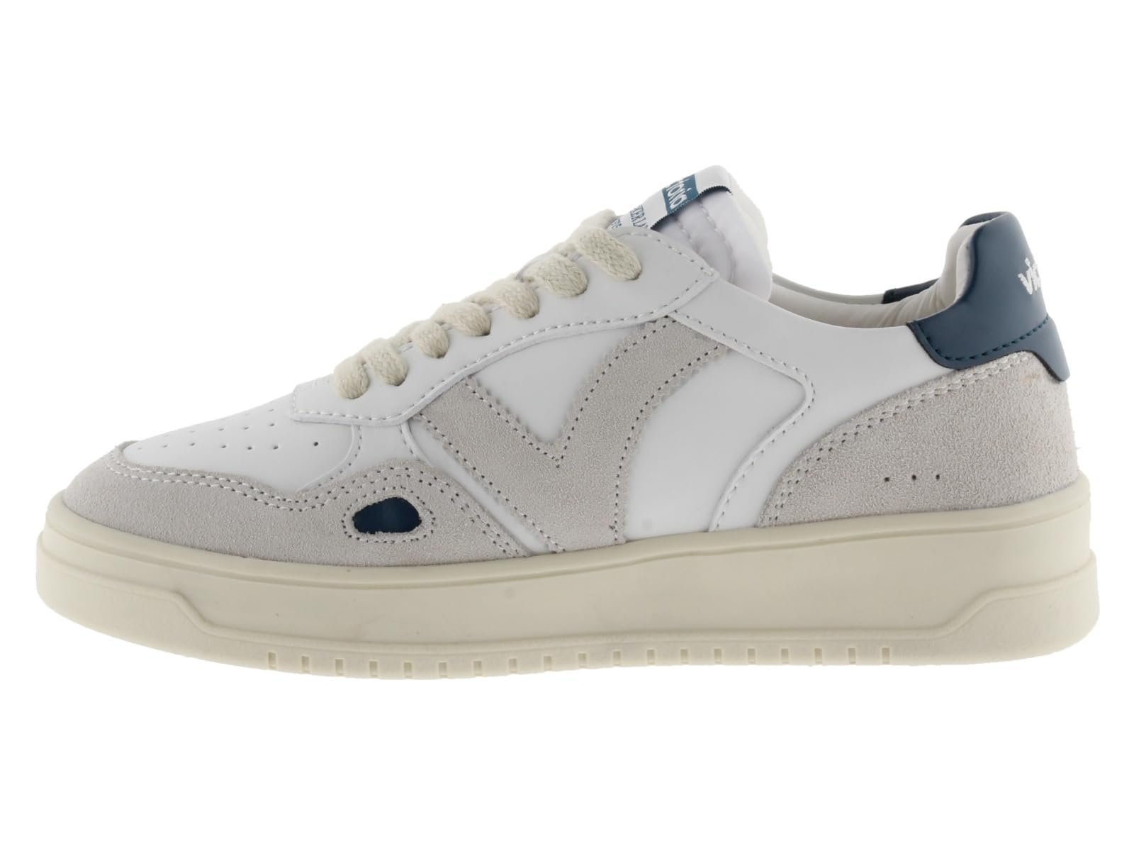 Кеди Victoria Seul Шкіряний ефект, кольорові вставки та вставки зі сплітерної шкіри з контрастом Унісекс, фото №6