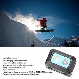 Камера DVR GOWENIC 1080P HD Налобный фонарь для спорта Ночное освещение с диапазоном освещения 5-10 м synthetic.ua - Фото 1