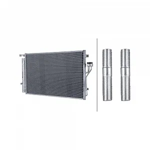 Конденсатор кондиціонера HELLA 8FC 366 221-801 - Фото 1