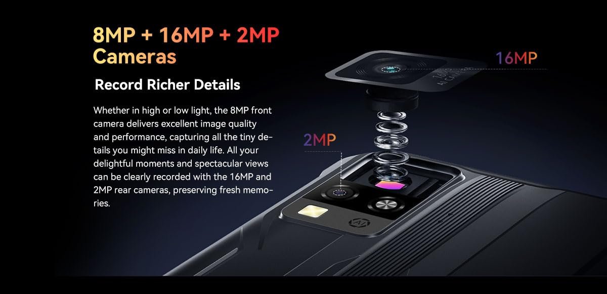 Смартфон Blackview BV4800 SE 4/64 ГБ 6.56" 4G Dual SIM Vert, фото №7 Смартфон Blackview BV4800 SE 4/64 ГБ 6.56" 4G Dual SIM Vert, фото №7