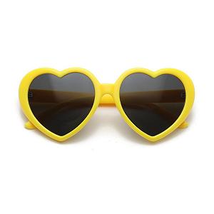 Сонцезахисні окуляри Поляризовані Великі Серце Ретро synthetic.ua - Фото 1