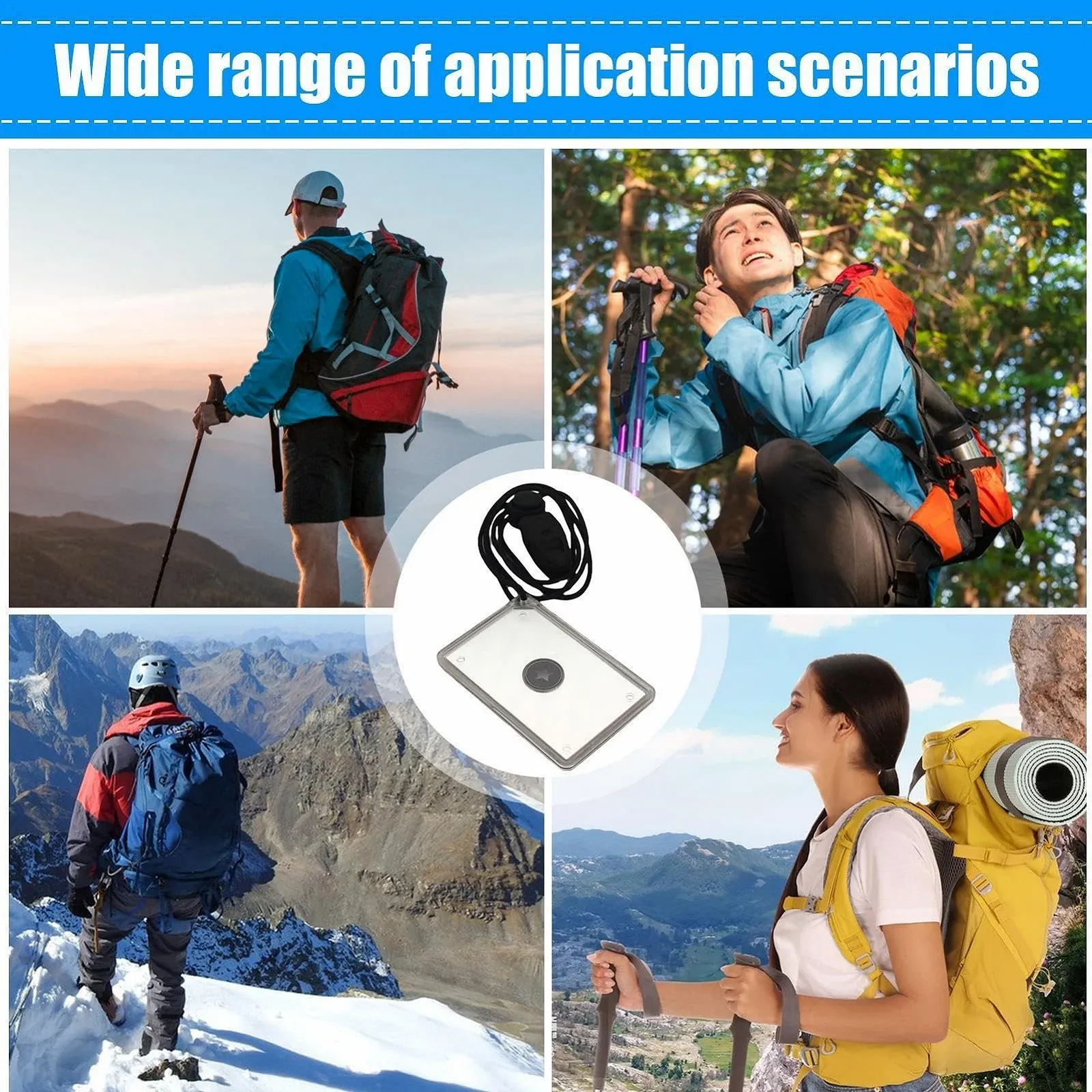 Сигнальне дзеркало для виживання світловідбиваюче портативне, фото №5