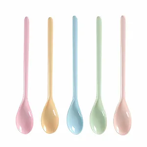 Набір пластикових ложок 5 шт., Меламінові - Фото 1