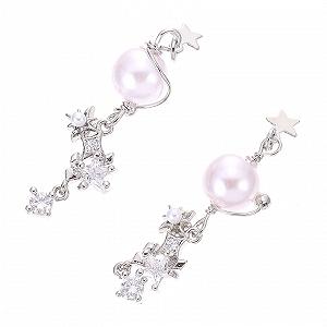 Аксесуари для нігтів FRCOLOR Ланцюжки з перлами та золотими стразами для манікюру - Фото 1