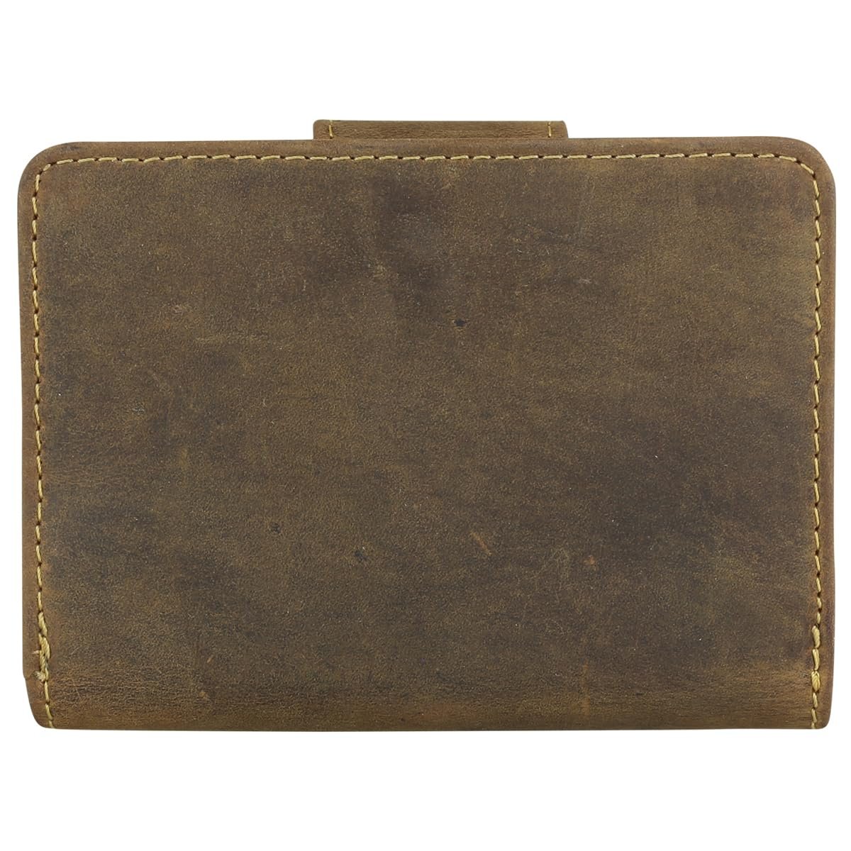Кошелек Greenburry Vintage Кожаный 12.5 см, коричневый, фото №7