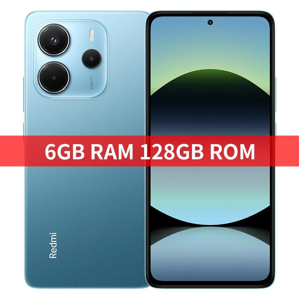Смартфон XIAOMI Redmi Note 14 NFC 6/128 ГБ Blue без зарядного устройства, фото №3