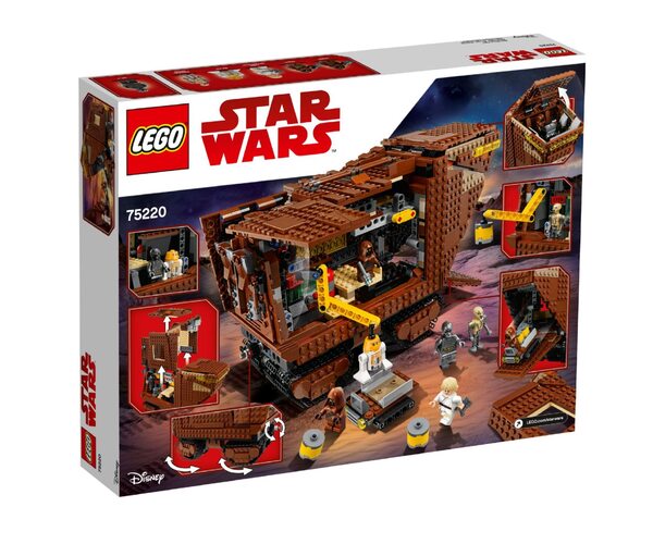 Конструктор LEGO Star Wars Песчаный краулер 75220, фото №8 Конструктор LEGO Star Wars Песчаный краулер 75220, фото №8