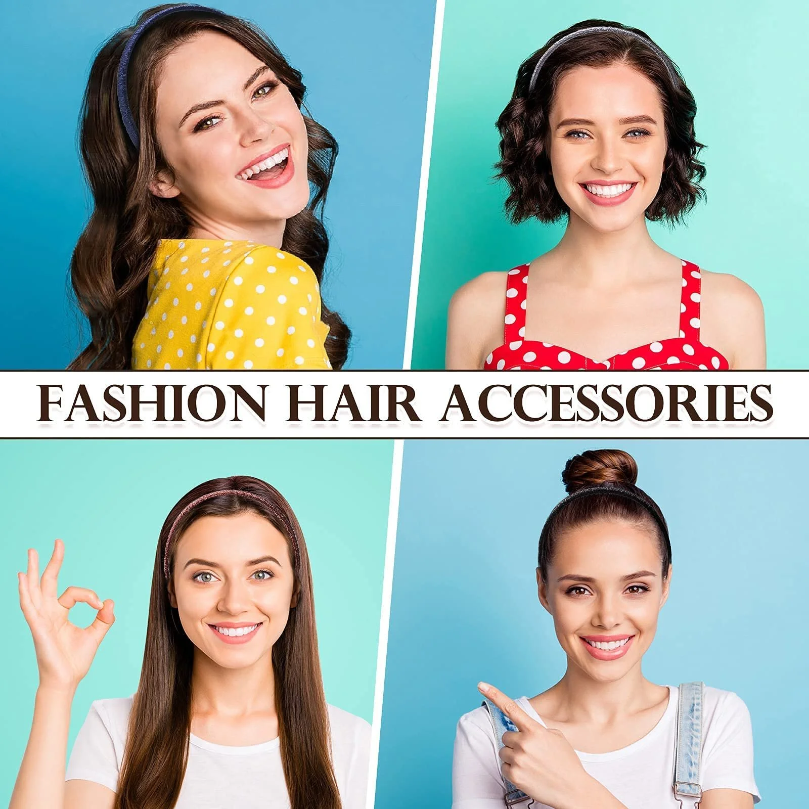 Обруч для волосся TERSE Тонкий для дівчат і жінок, фото №7