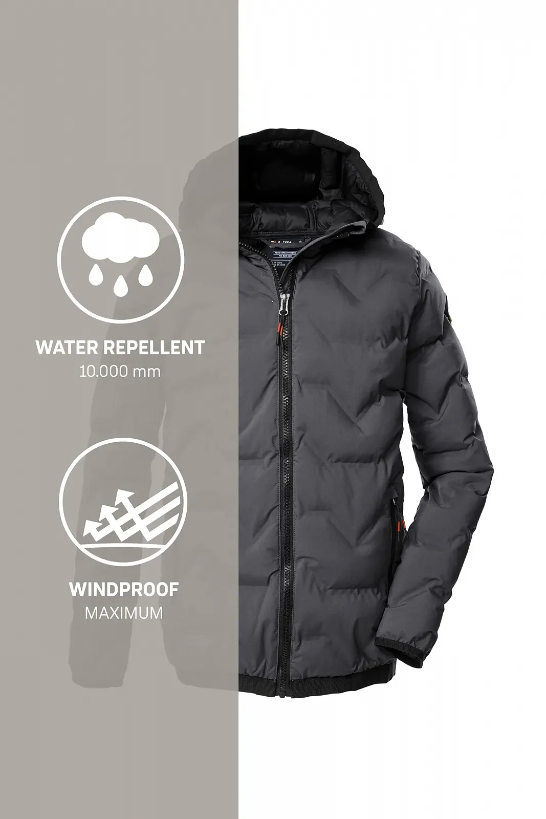 Куртка Killtec Kow 229 Bys Qltd Детская стеганая, фото №6