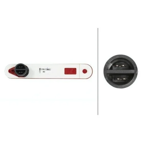 Габаритний ліхтар HELLA 2XS 009 226-101 бічний монтаж, фото №2