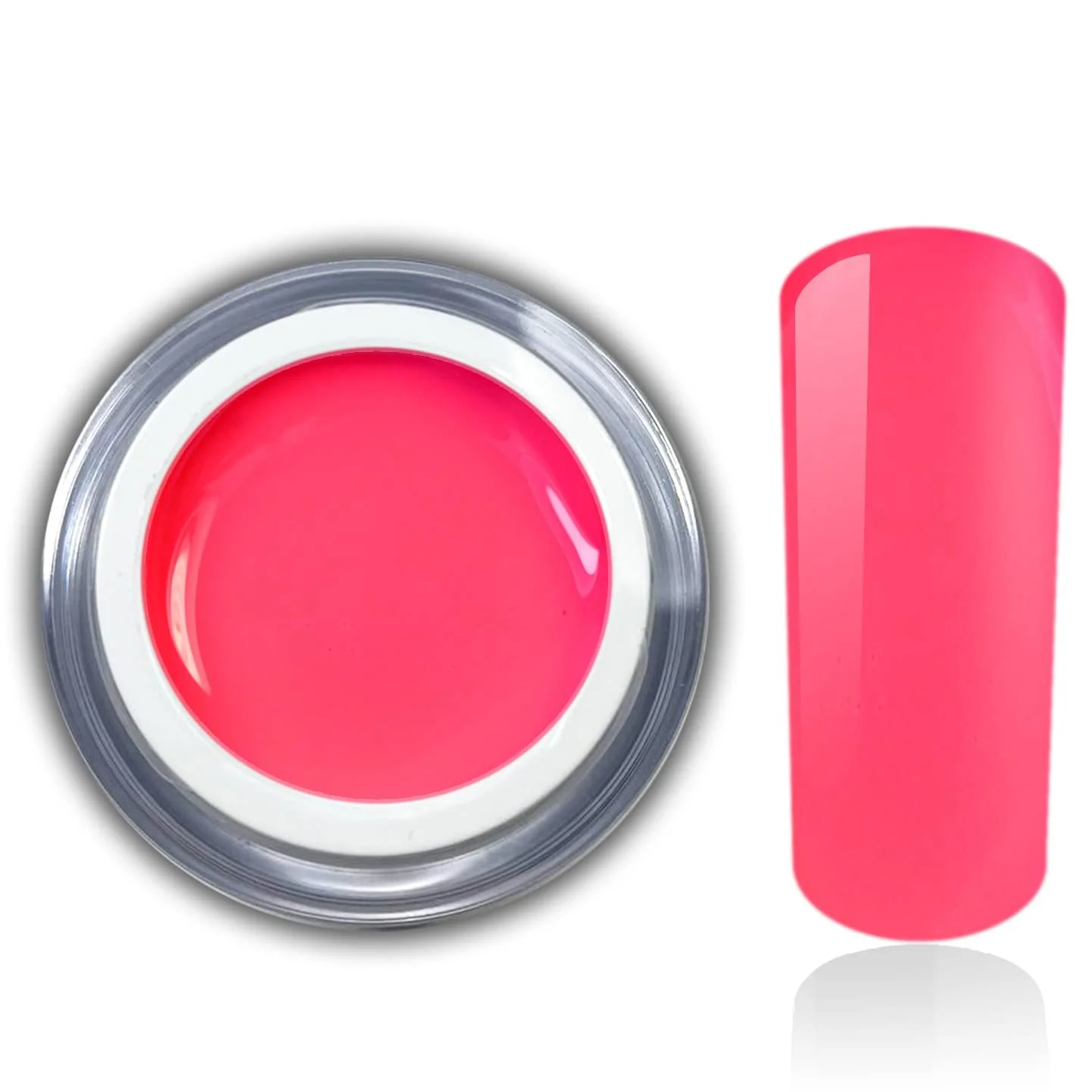 Гель Цвет Neon Pink Funny UV LED Гель для дизайна ногтей RM Beautynails 5 мл, фото №1 Гель Цвет Neon Pink Funny UV LED Гель для дизайна ногтей RM Beautynails 5 мл, фото №1