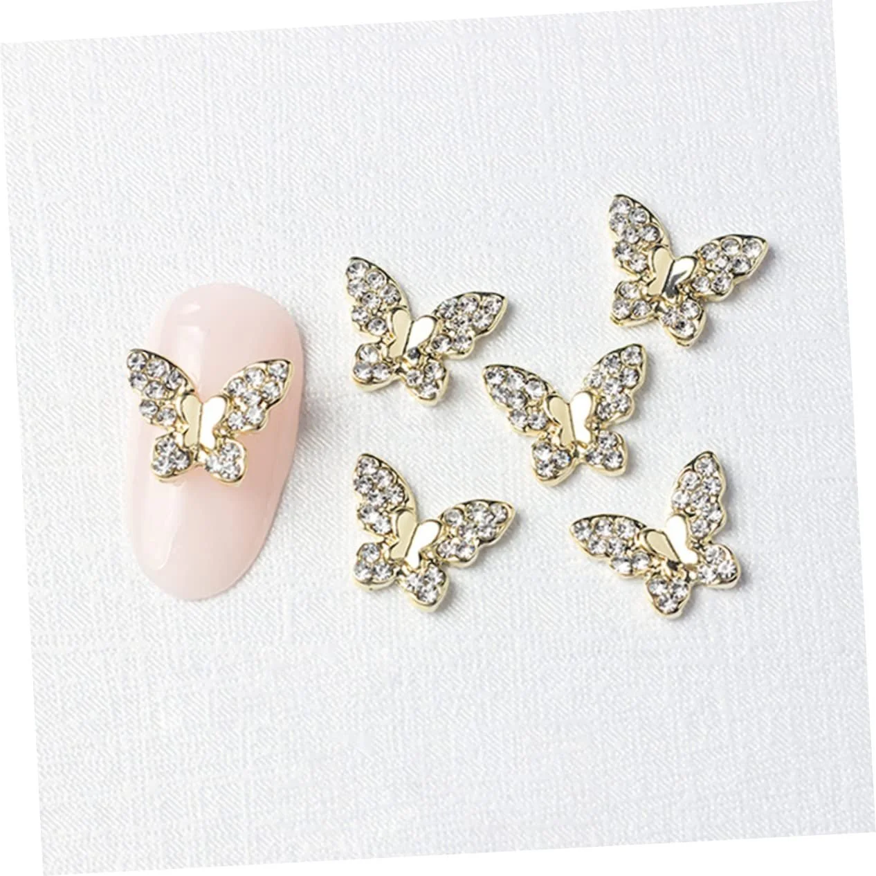 Подвески для ногтей Healeved Бабочки 22 шт., фото №7