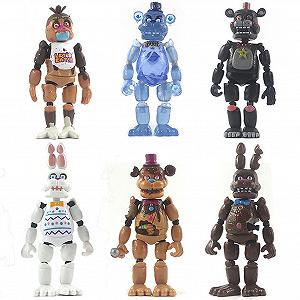 Купить Фигурки Xinchangda FNAF, игровые Five Nights, подвижные, украшения для стола, детский подарок на Новый год, 6 шт. - Фото 1 Фигурки Xinchangda FNAF, игровые Five Nights, подвижные, украшения для стола, детский подарок на Новый год, 6 шт. - Фото 1