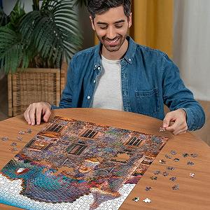 Пазл Ravensburger Casa Batlló Барселона 1000 элементов 70 x 50 см Новый дизайн synthetic.ua - Фото 1