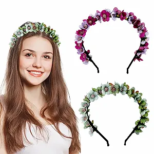 Обруч Цветы 2 шт. - Фото 1