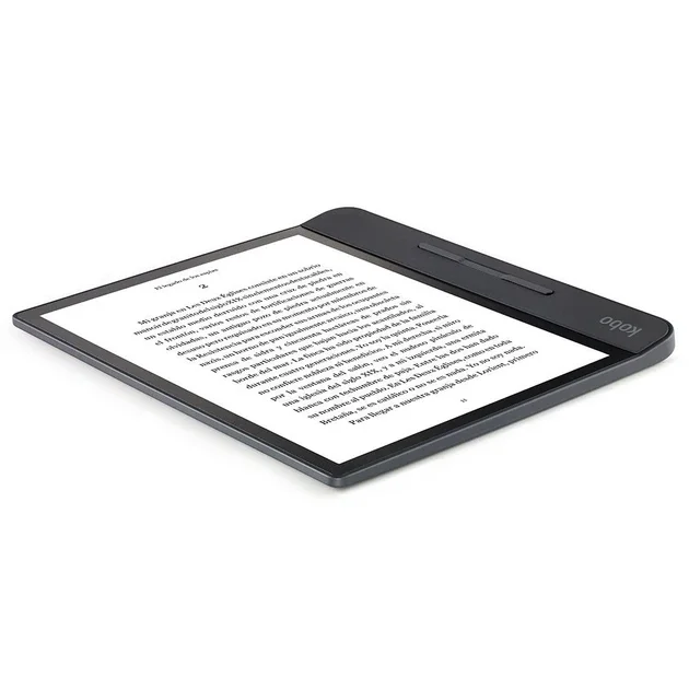 Електронна книга 8" Kobo Forma 8 ГБ / Wi-Fi / Сенсорний E-Ink екран (1440 × 1920) / Налаштовувана яскравість / Вологозахищеність IPX8 / До 3 тижнів роботи від батареї / Чорна, фото №6