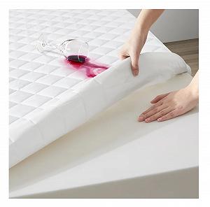Наматрасник Opulent Living 100% Waterproof стеганый, очень глубокий (30 см), дышащий, гипоаллергенный, устойчивый к пылевым клещам, суперабсорбирующий, с слоем TPU King (152x200) - Фото 1