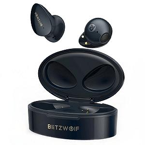 Беспроводные наушники BlitzWolf BW-FPE2 TWS для Android, iPhone, iPad Черные - Фото 1