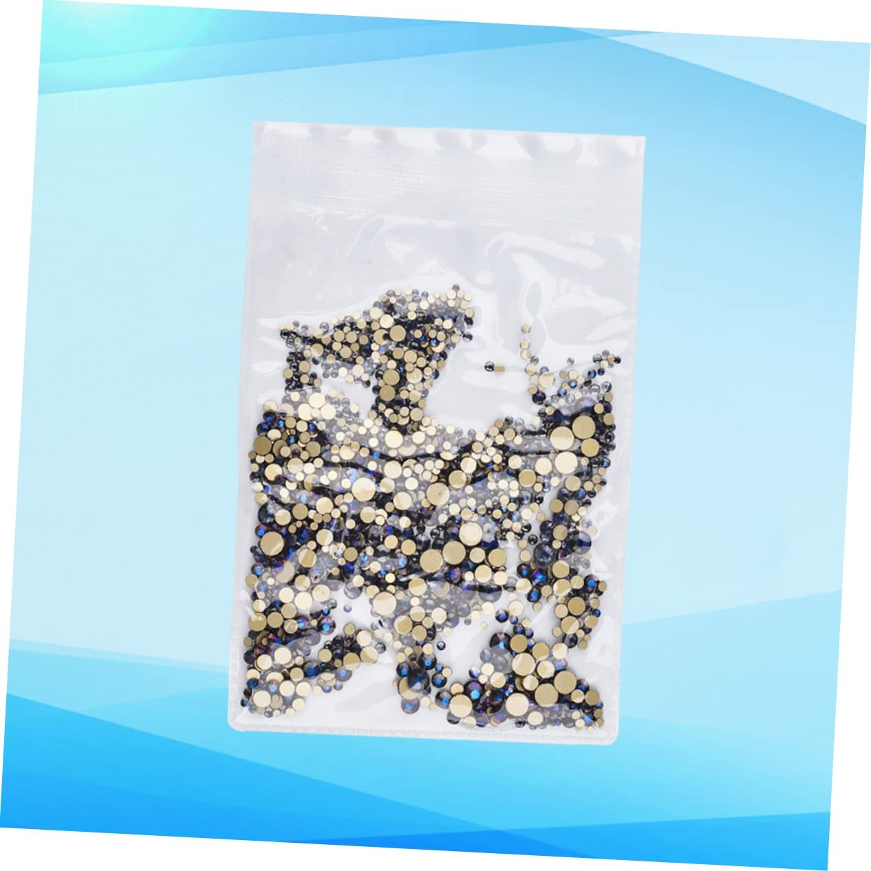 Стразы для ногтей Разные размеры 1440 шт., фото №5