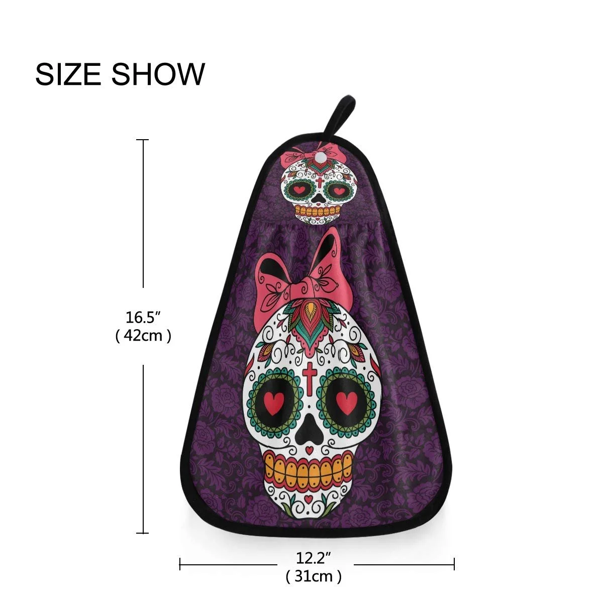 Полотенце Sugar Skull мексиканский череп, фото №6