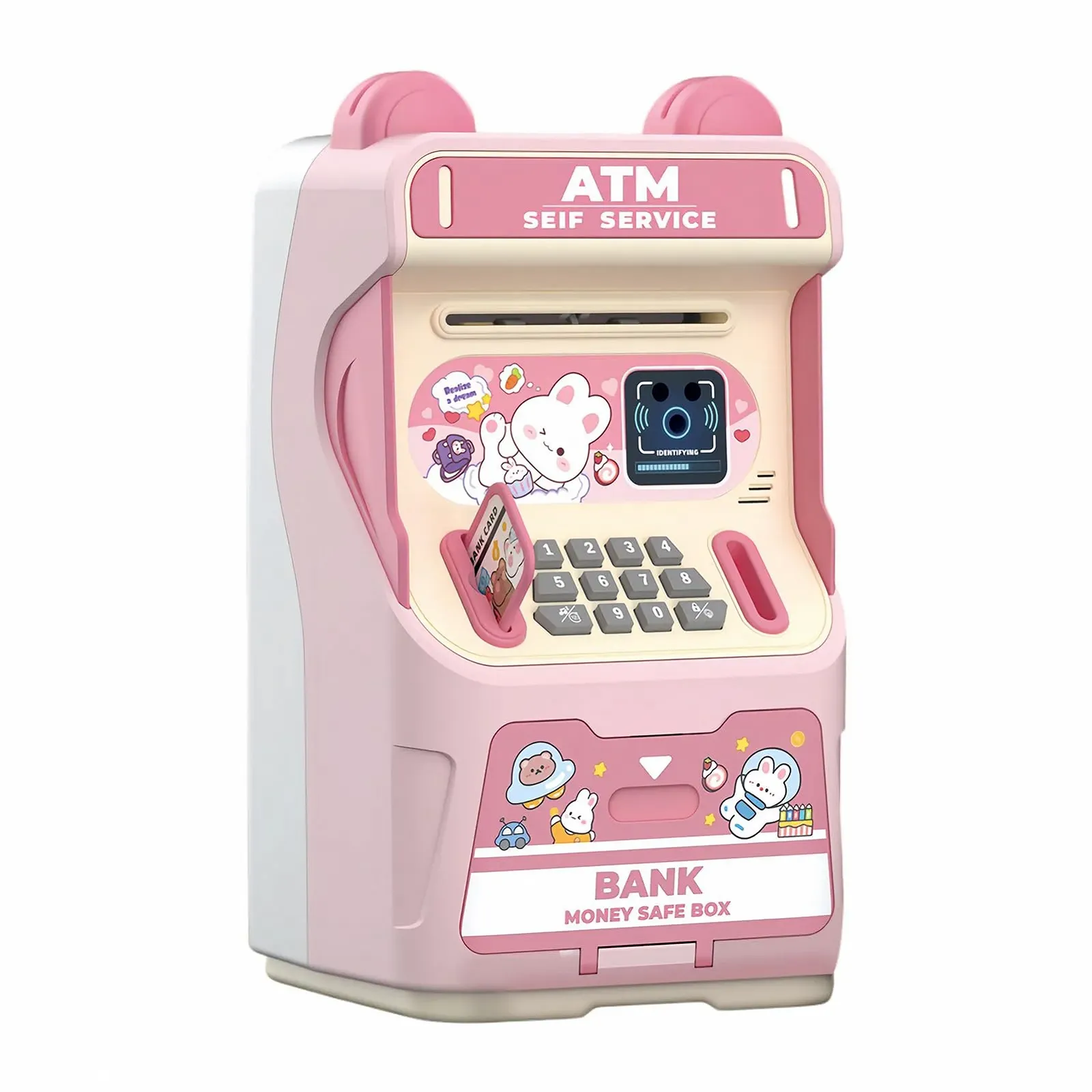 Банкомат дитячий Electronic with Music and Face Recognition Rabbit Style, фото №8
