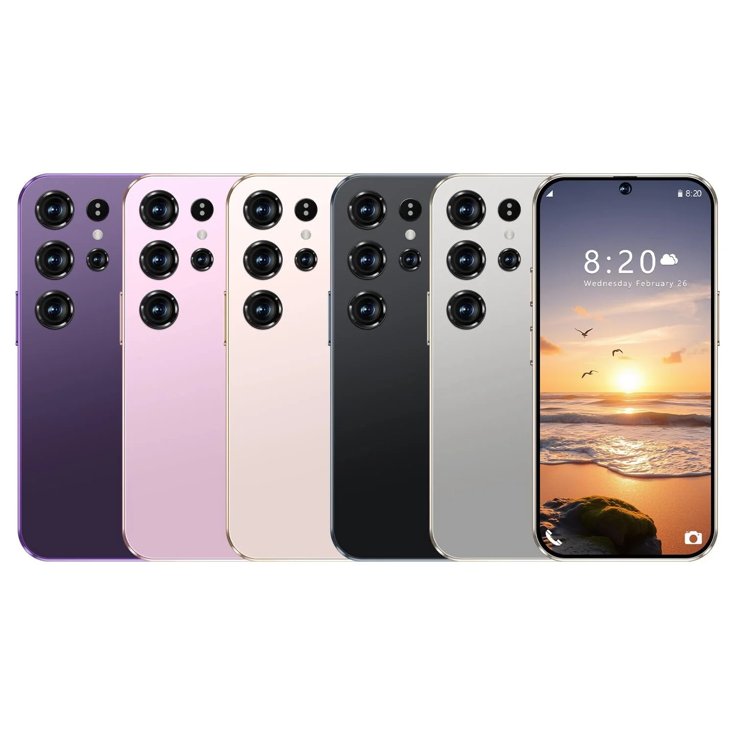 Дитячий міні-смартфон X24mini 4.0" 3GB/32GB 4G Dual SIM Android 10.0 Purple, фото №3