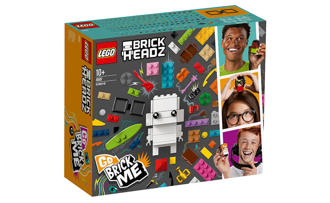 Детский конструктор LEGO Brick Headz Собери меня из кубиков 41597, фото №1