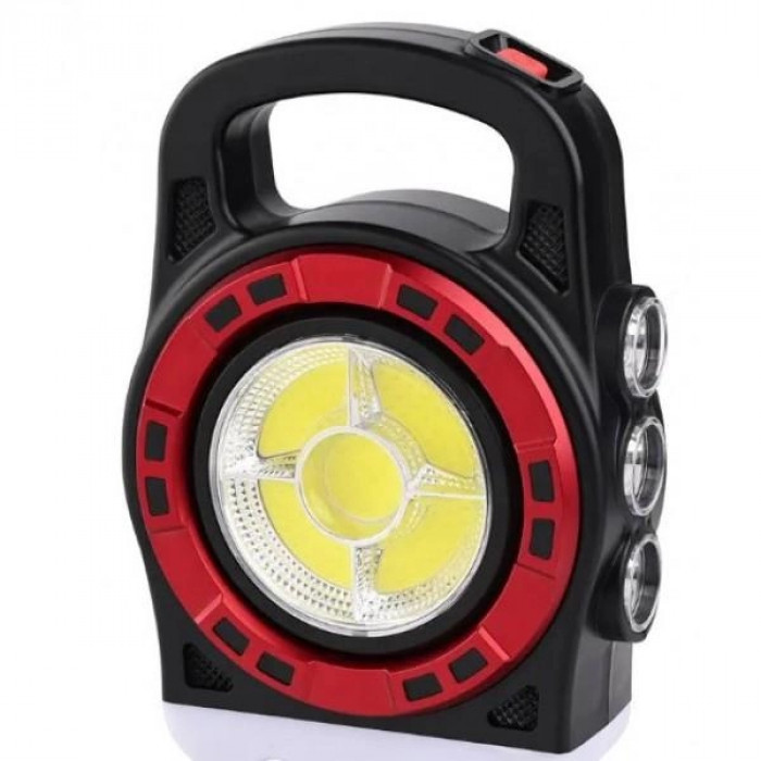 Кемпінговий світлодіод з сонячною батареєю і Power Bank Hurry Bolt HB 6678, фото №3