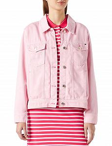 Джинсова куртка Tommy Hilfiger DNM Straight Cw, жіноча - Фото 1