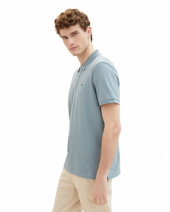 Поло Polo 1027713ХХ27475 Tom Tailor Блакитний XL synthetic.ua - Фото 1