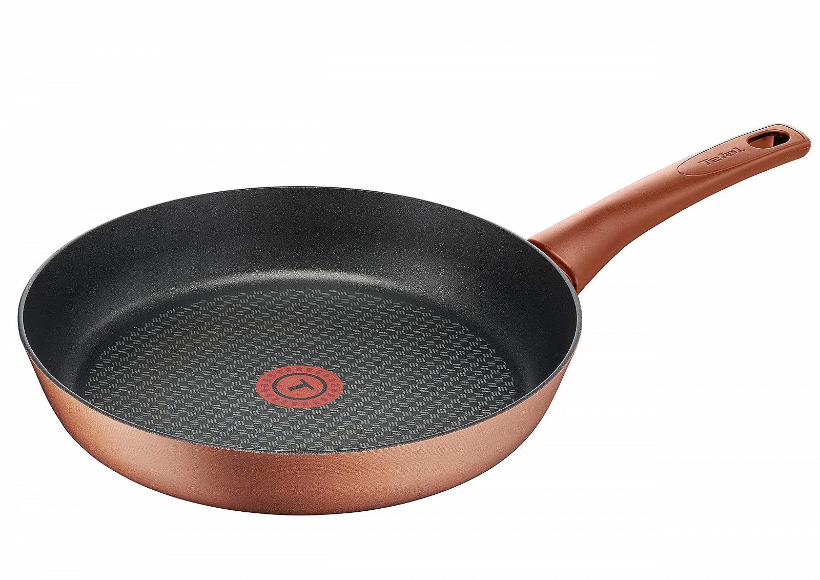 Сковорода Tefal Chef's Delight G11706 Антипригарне Покриття з Термо-Спотом 28 см Мідний Ефект, фото №1