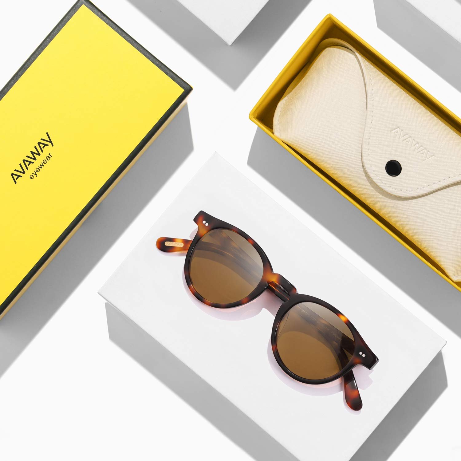 Сонцезахисні окуляри Маленьке обличчя AVAWAY Вінтаж Ретро Поляризовані для маленького обличчя AV206, фото №5