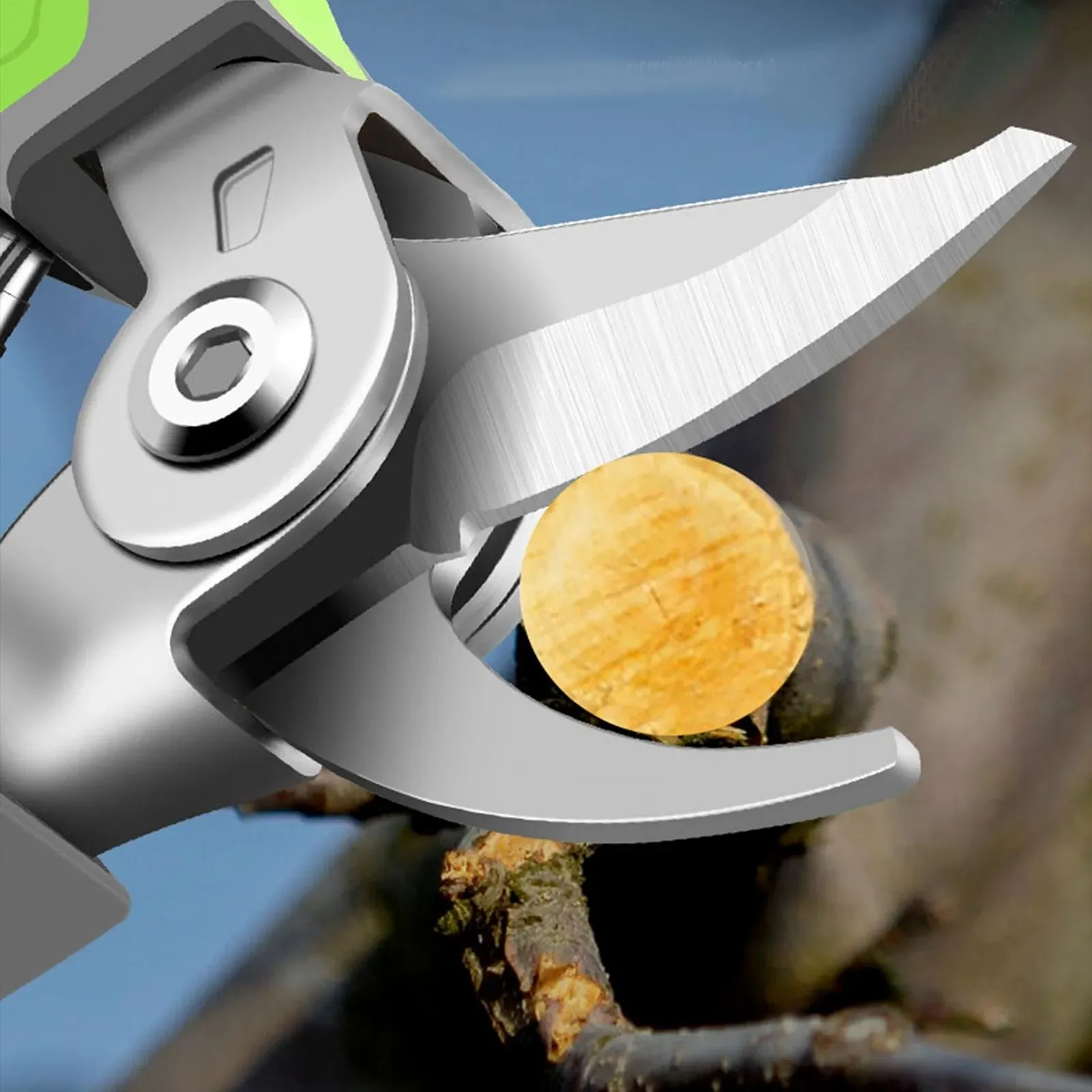 Секатор садовий 4-в-1 зі змінними головками Сталь та Поліпропілен, фото №8