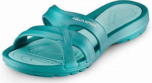 Шльопанці Aqua Speed PANAMA 7912 бірюзовий  41 synthetic.ua - Фото 1