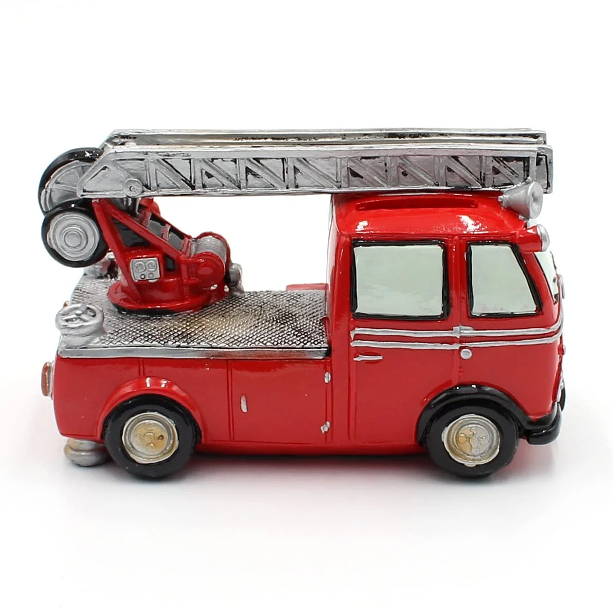 Скарбничка Dekohelden24 Пожежна машина Полірезин Червона 15 x 7 x 10 см, фото №9