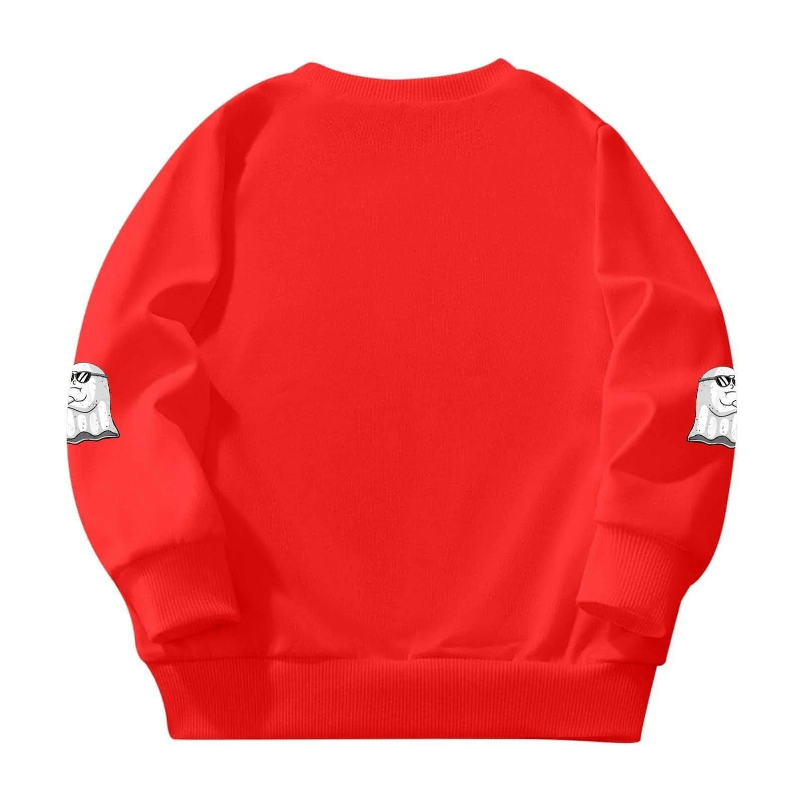 Свитшот для девочки с буквенным принтом для празднования Хэллоуина, фото №4