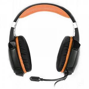 Наушники REAL-EL GDX-7700 SURROUND 7.1 black-orange synthetic.ua - Фото 1