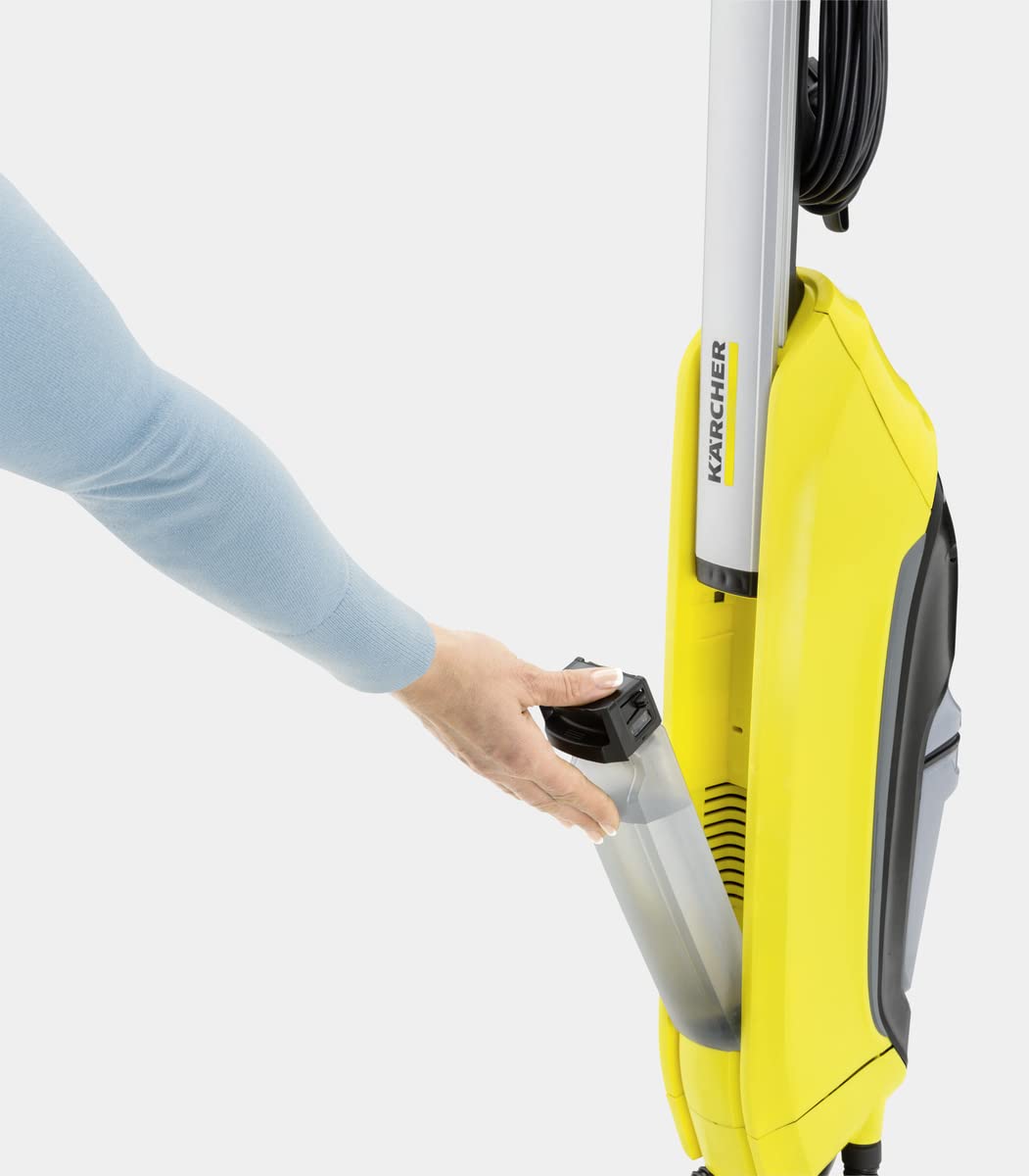 Электрический очиститель для пола Karcher FC 5 с функцией всасывания (460 Вт, очиститель твердых полов для паркета, ламината, плитки, каменных полов), фото №6 Электрический очиститель для пола Karcher FC 5 с функцией всасывания (460 Вт, очиститель твердых полов для паркета, ламината, плитки, каменных полов), фото №6