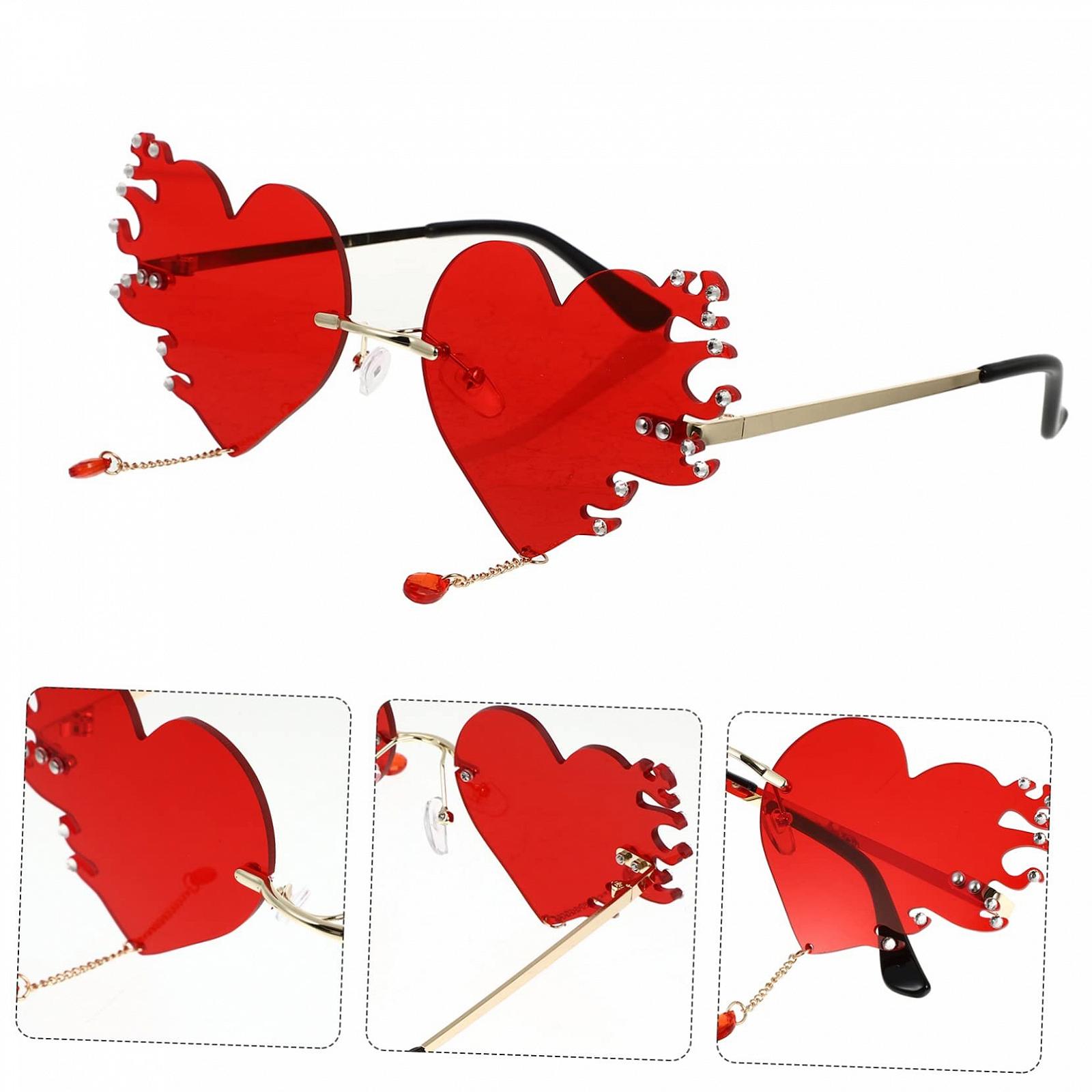 Солнцезащитные очки Сердце (4 шт.), фото №2