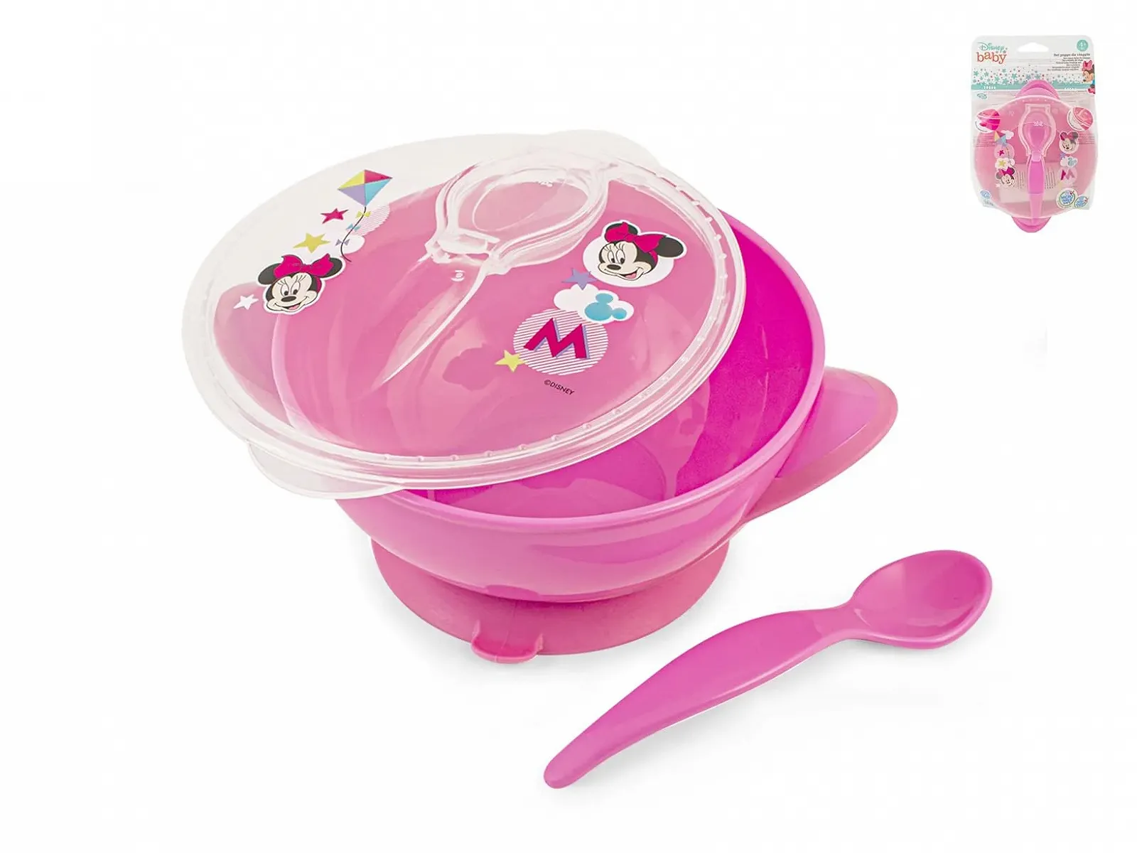 Набор посуды Lulabi Minnie Simply из 3 предметов Полипропилен, фото №1 Набор посуды Lulabi Minnie Simply из 3 предметов Полипропилен, фото №1