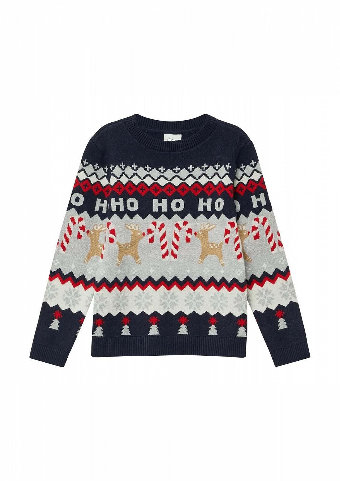 Джемпер s.Oliver Junior 2170175 для мальчиков, фото №1