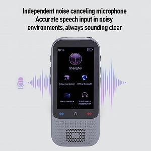 Голосовий перекладач AI, 138 мовами, 1 ГБ і 8 ГБ 3-дюймовий сенсорний екран synthetic.ua - Фото 1